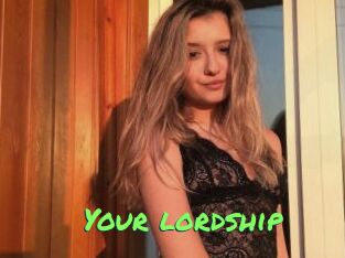 Your_lordship